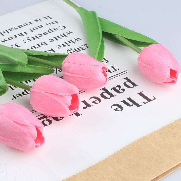 Realistic Tulip Floral Arrangement