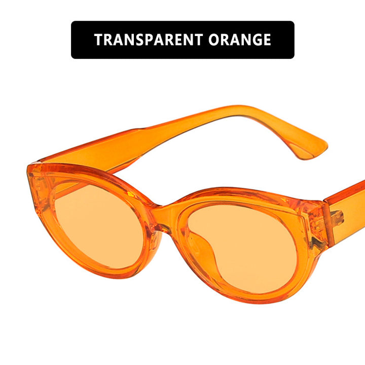 Women Cat-Eye Sunglasses with stylish leopard pattern and UV protection Kalsten