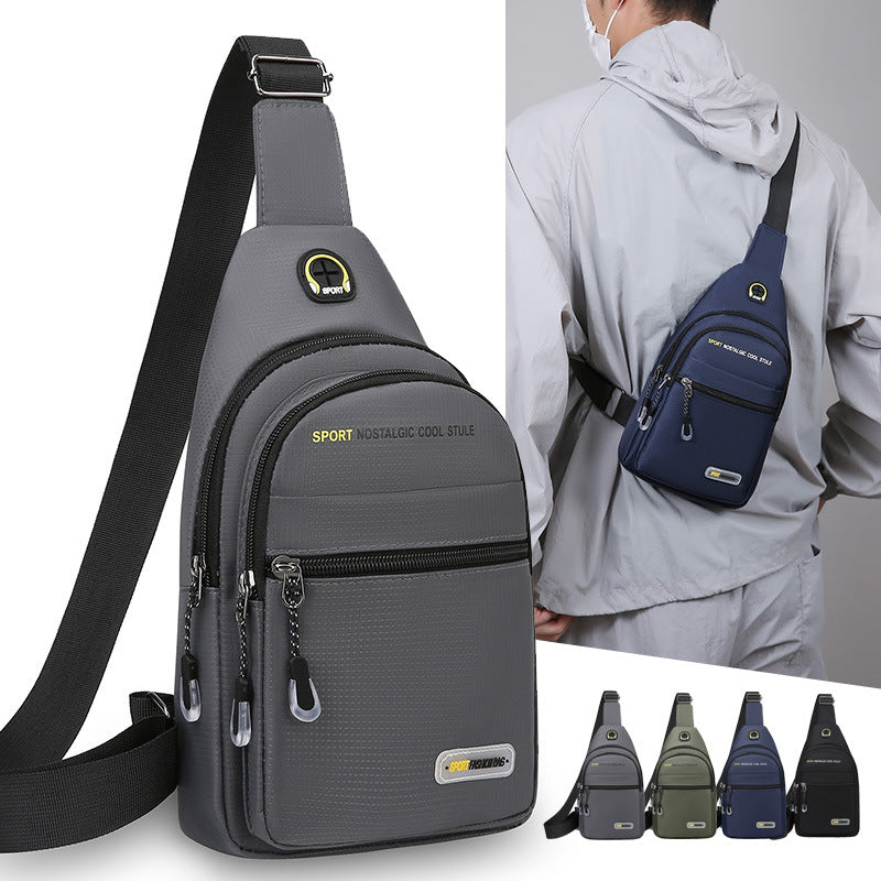 Vintage-Inspired Sling Backpack