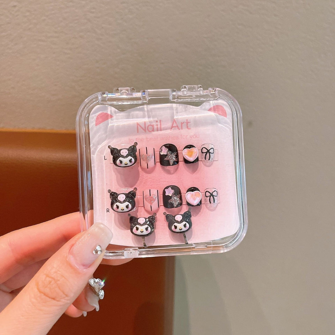Artificial nails with sweet character design Kalsten