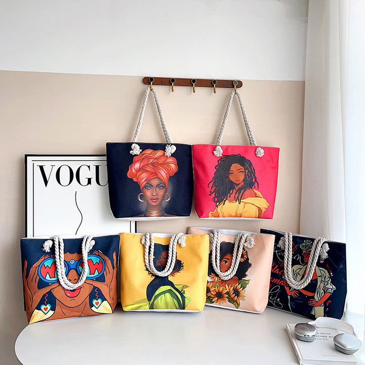 Artistic Statement Beach Tote