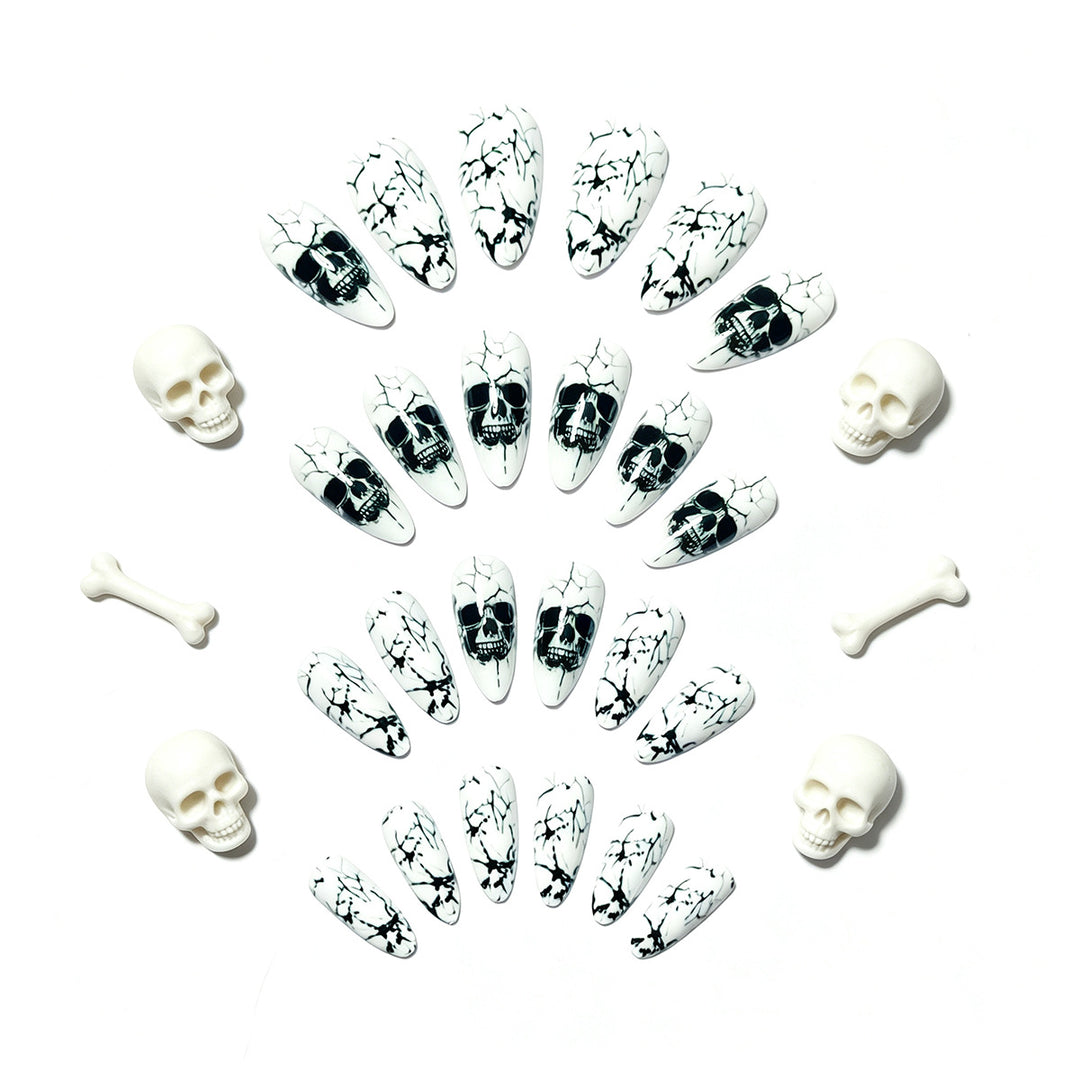 Artistic Skull Design Nail Wraps Kalsten