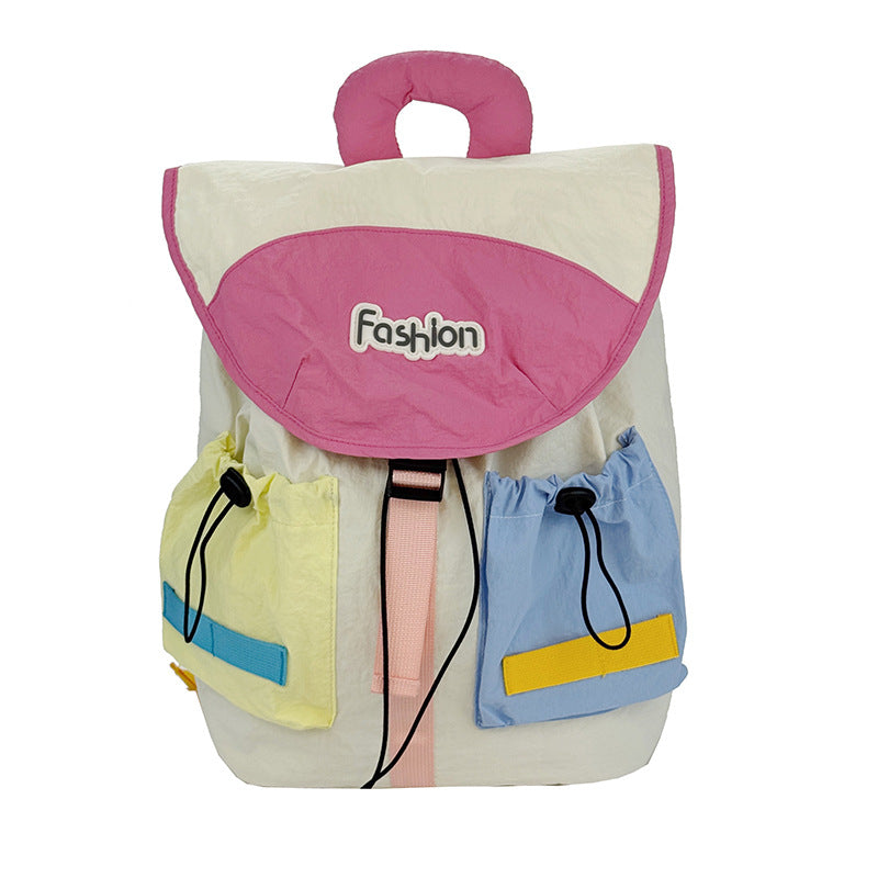 Colorful Multi-Pocket Casual Backpack Kalsten