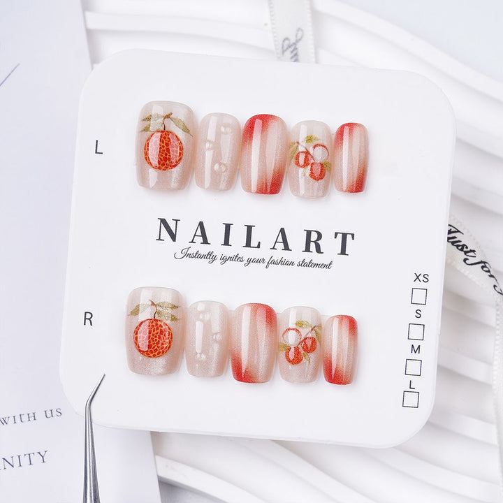 Creative Thematic Press-On Nail Set Kalsten