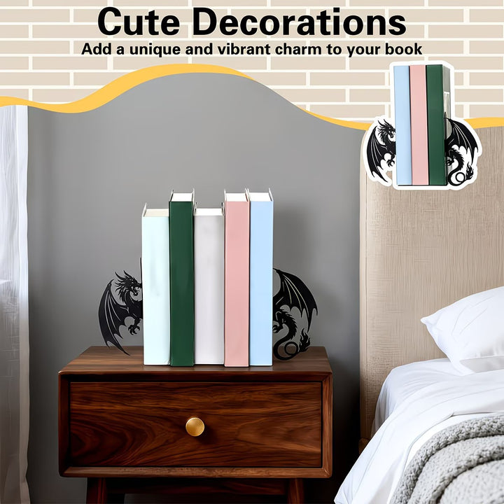 Dragon-Themed Decorative Bookends