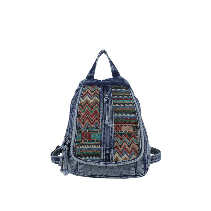 Stylish Ethnic Patterned Backpack Kalsten