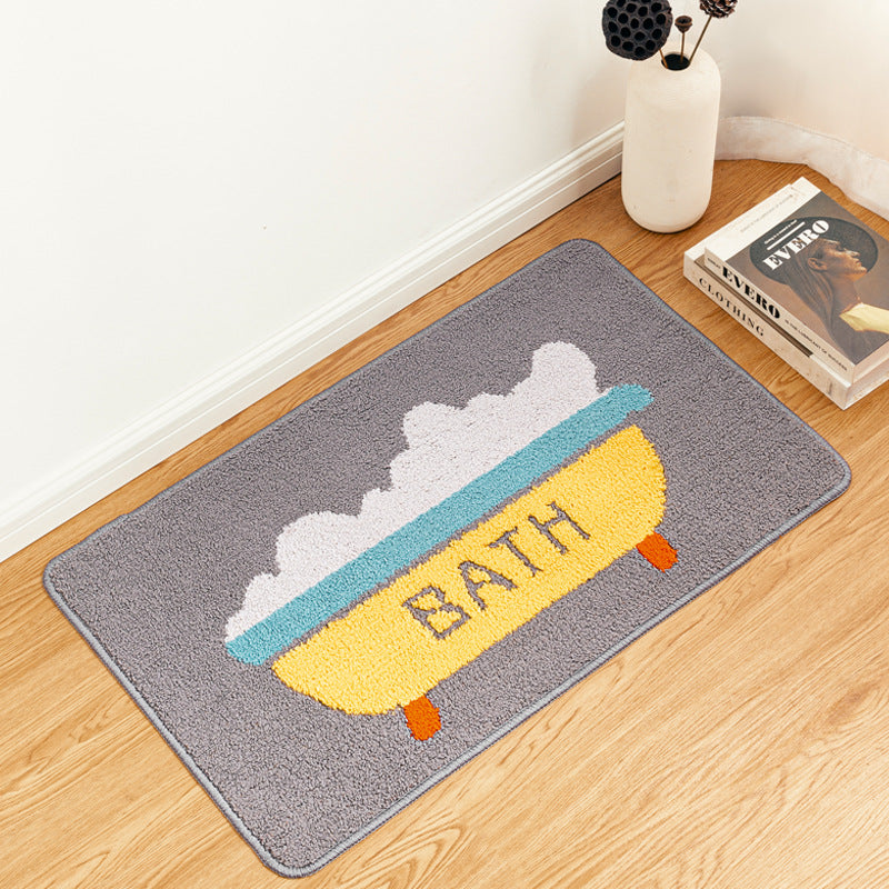 Cat-Themed Absorbent Doormat