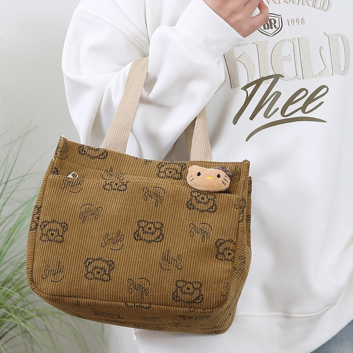 Cute Fun Cartoon Themed Mini Tote Bag Kalsten