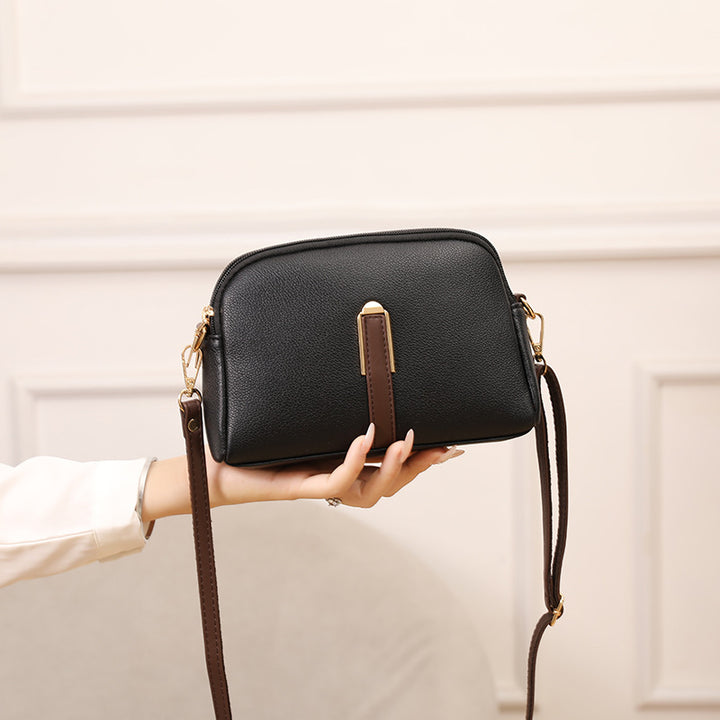 Elegant Multi-Pocket Crossbody Handbag