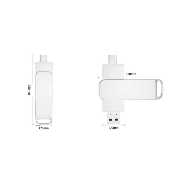 Dual-Connector USB OTG Flash Drive Kalsten