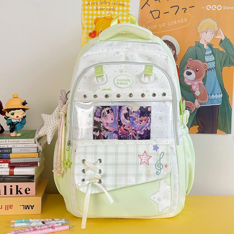 Stylish Graphic Design School Backpack Kalsten
