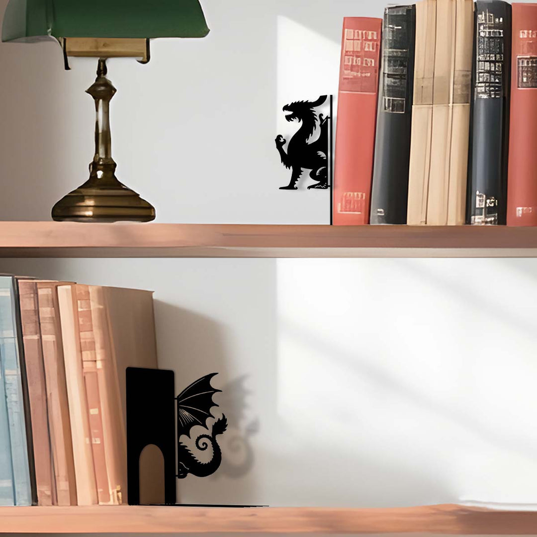 Fantasy-Themed Decorative Bookends