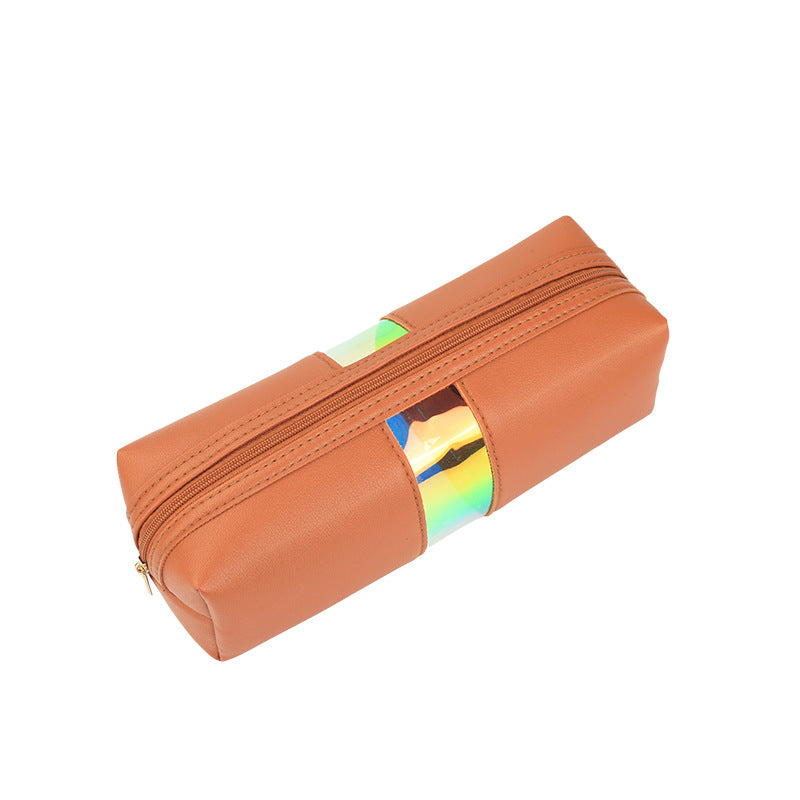 Premium Leather Zippered Pencil Case