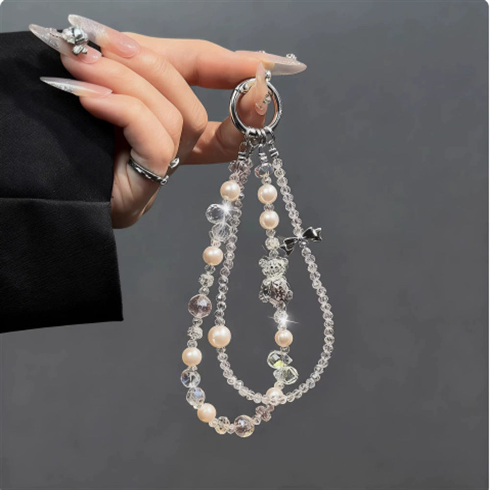 Elegant Beaded Charm Eyewear Strap Kalsten