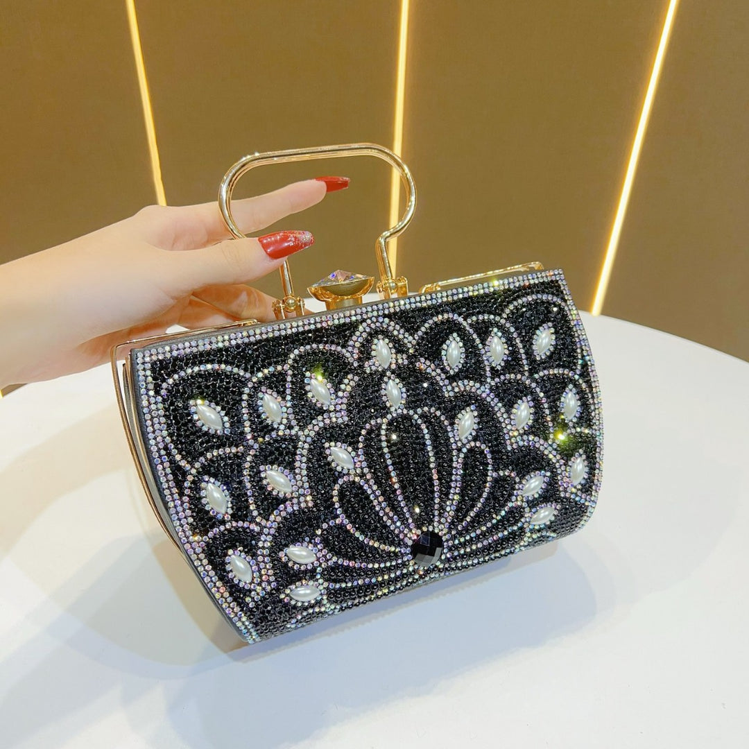 Elegant Bejeweled Evening Handbag