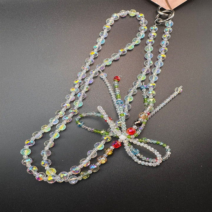 Multi-Strand Beaded Eyewear Necklace Kalsten