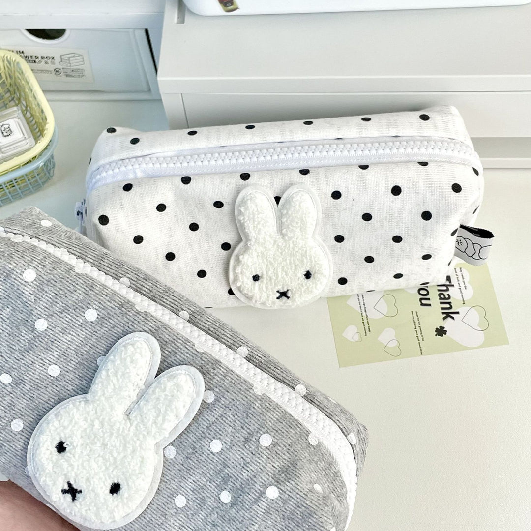 Cute Bunny Print Pencil Case