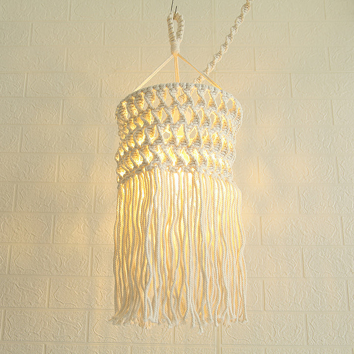 Macramé Pendant Light Fixture Kalsten