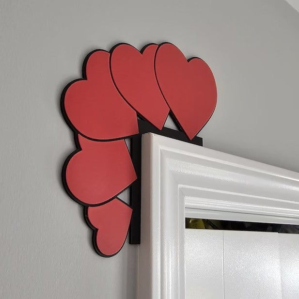 Heart-Shaped Decorative Wall Art