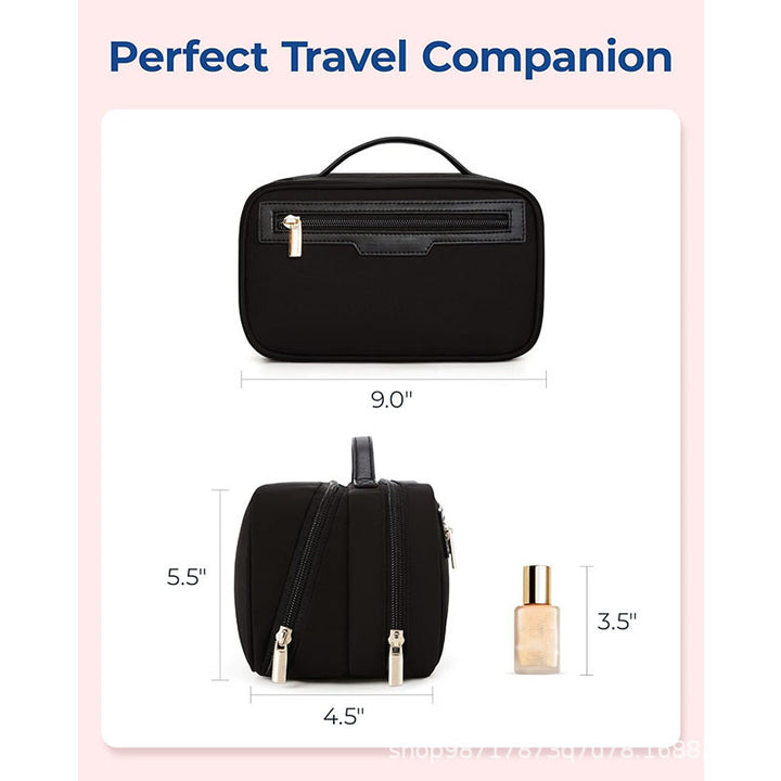 Cosmetic organizer with multiple compartments and removable interior compartment Kalsten