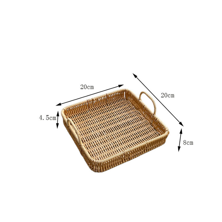 Handmade Woven Serving Tray Kalsten