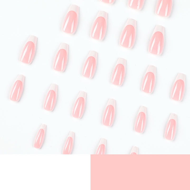 Artistic Nail Art with French Tip Design Kalsten