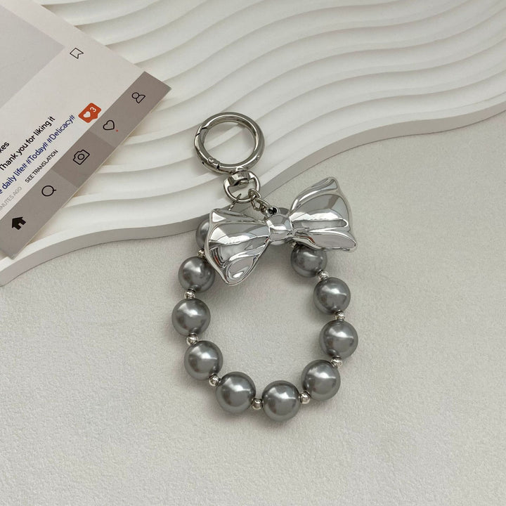 Elegant Pearl Bow Keychain Kalsten