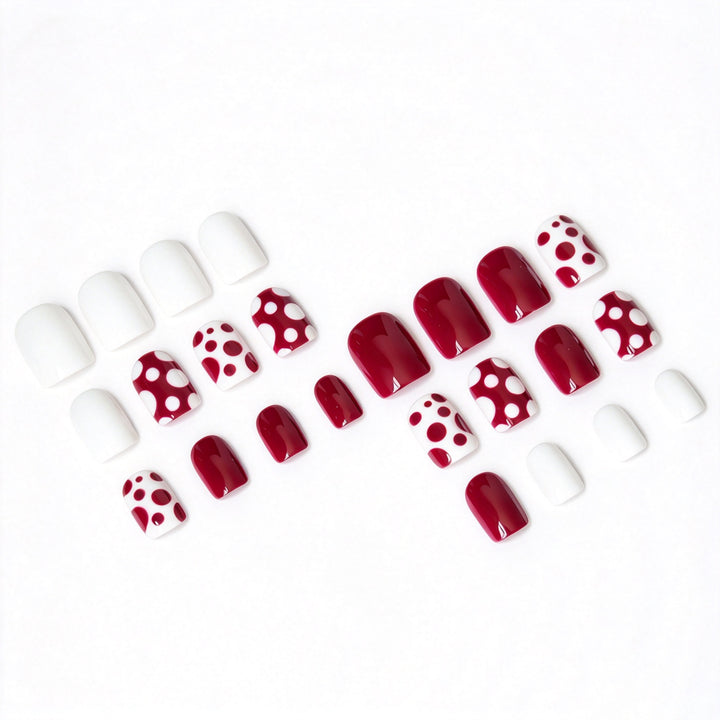 Decorative Dot Pattern Nail Art