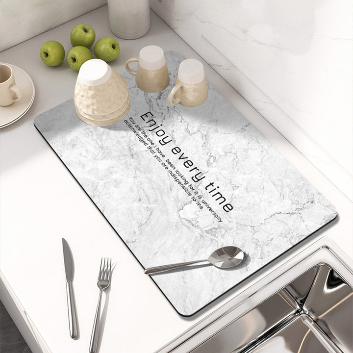 Marble-Inspired Table Mat Kalsten