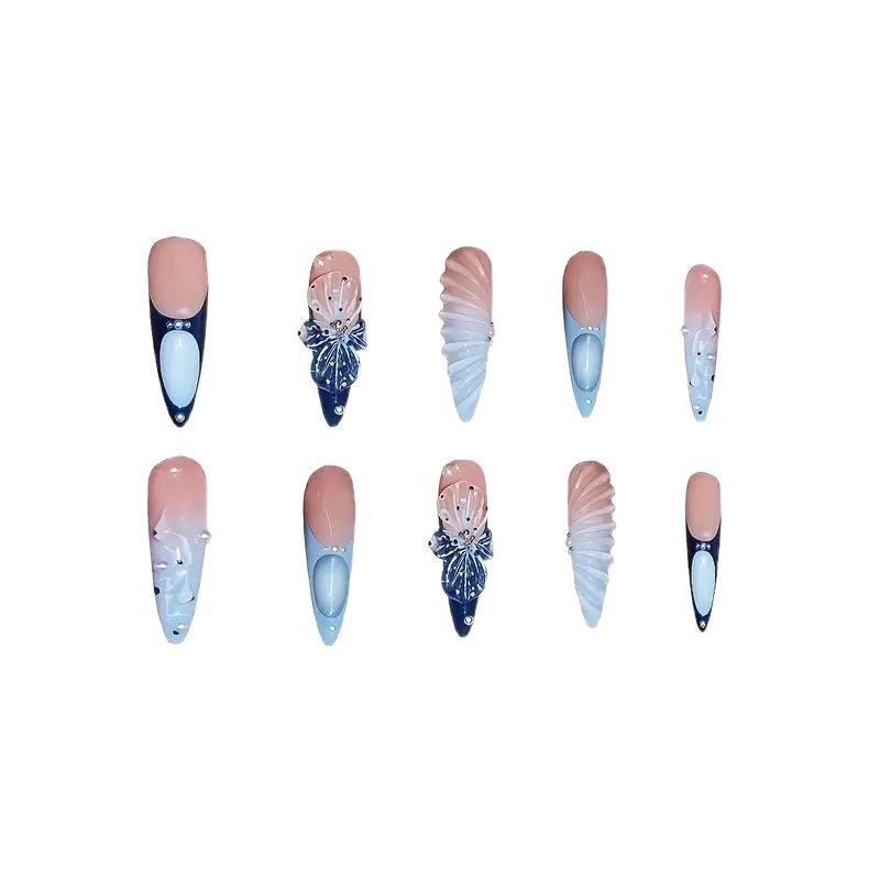 Artistic Themed Nail Extensions Kalsten