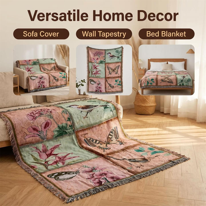 Floral Patterned Sofa Cover
