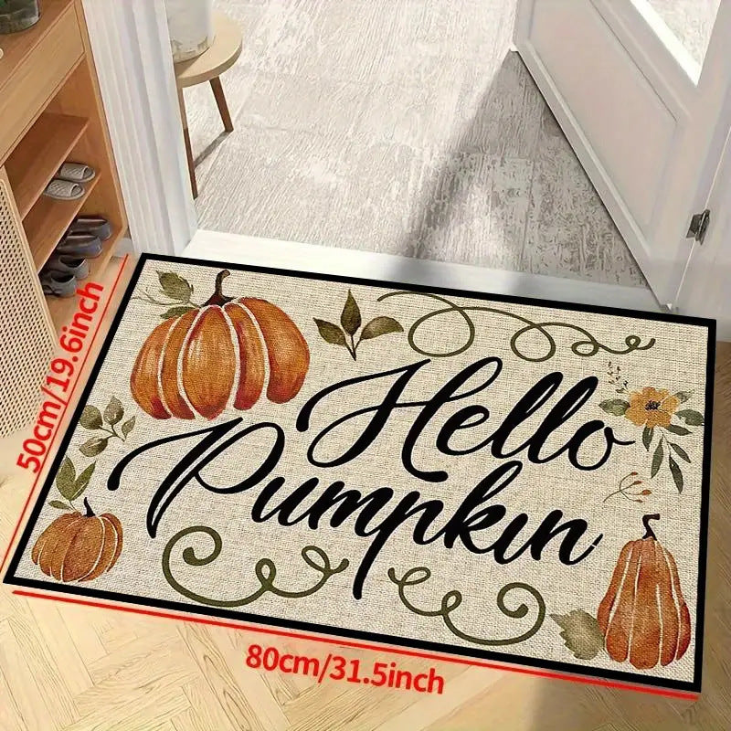 Leaf Pattern Decorative Doormat Kalsten