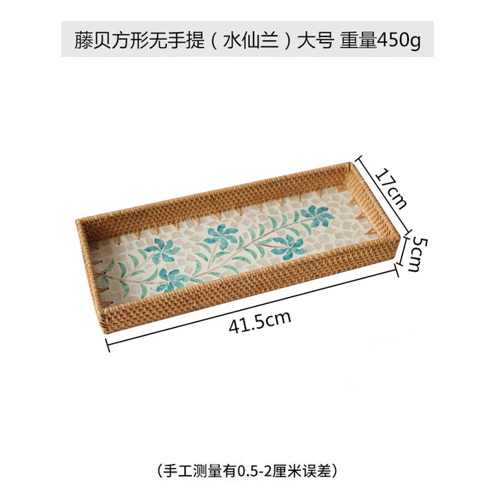 Ladies rectangular decoration bowl Kalsten