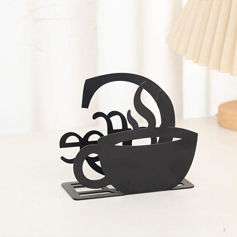 Coffee-Themed Tabletop Organizer