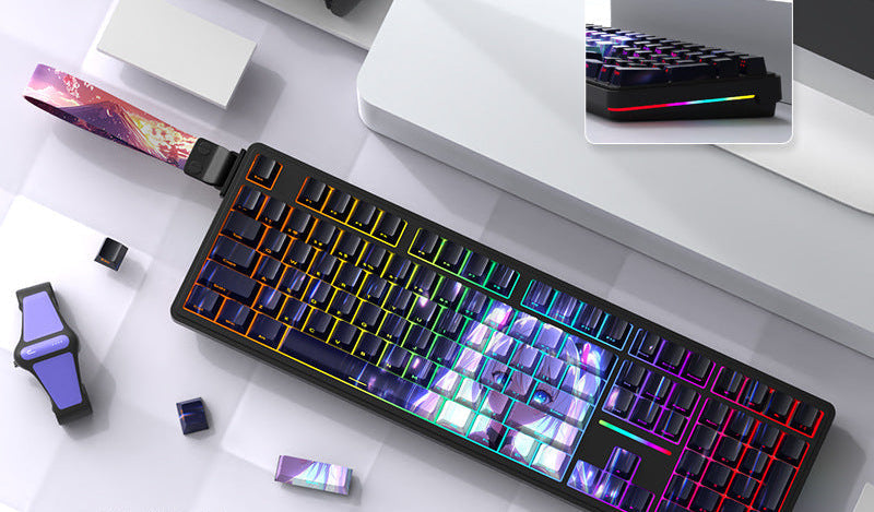 Gasket-Mounted RGB Mechanical Keyboard Kalsten
