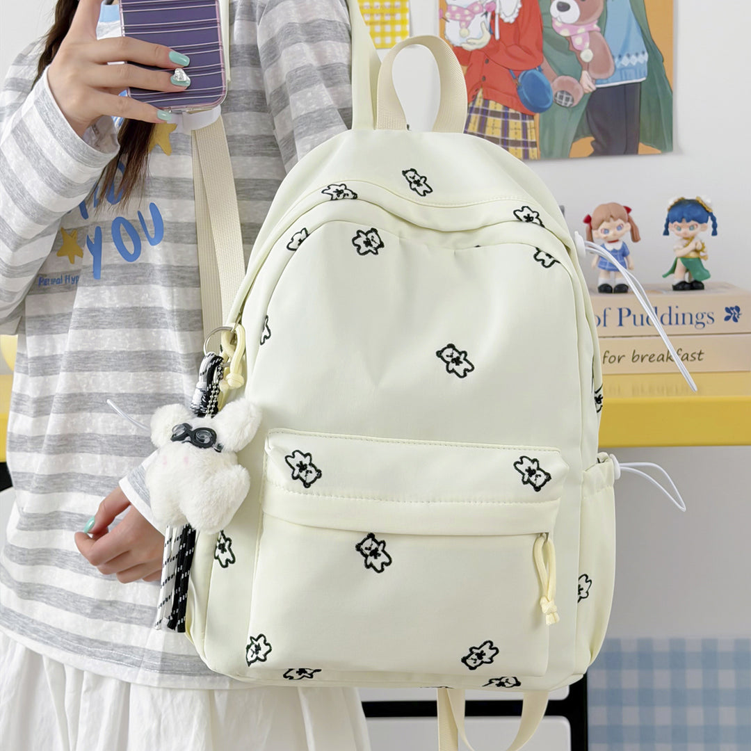 Stylish Embroidered Casual Backpack Kalsten 1791205607