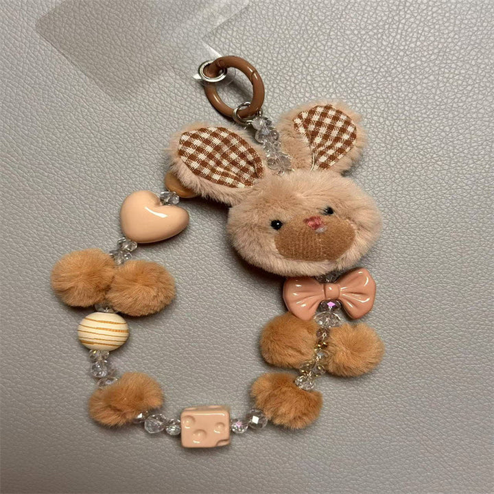 Cute Rabbit-Themed Charm Keychain Kalsten