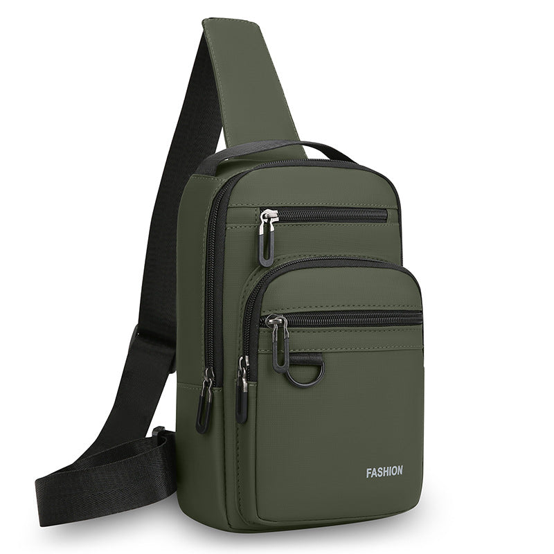 Multi-Pocket Crossbody Sling Bag