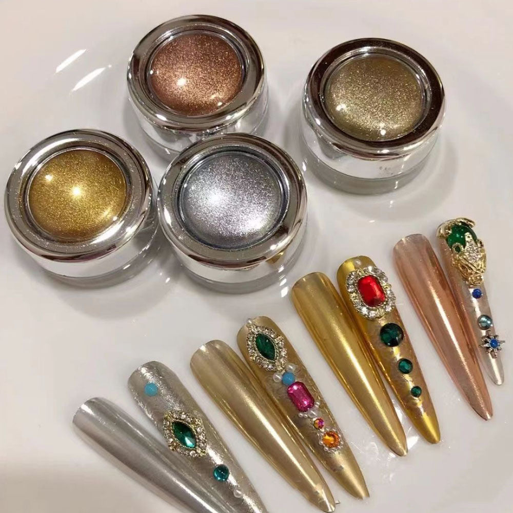Premium Metallic Nail Art Gel Set