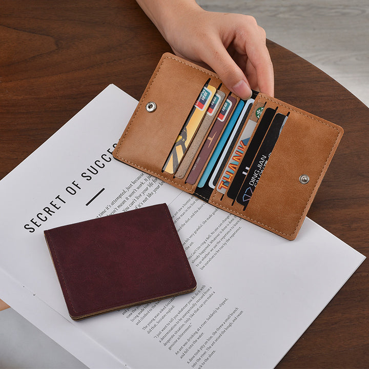 Compact Leather Card Holder Kalsten