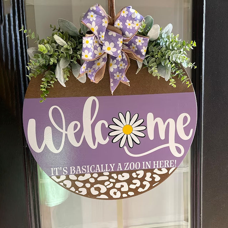 Decorative Welcome Wall Plaque
