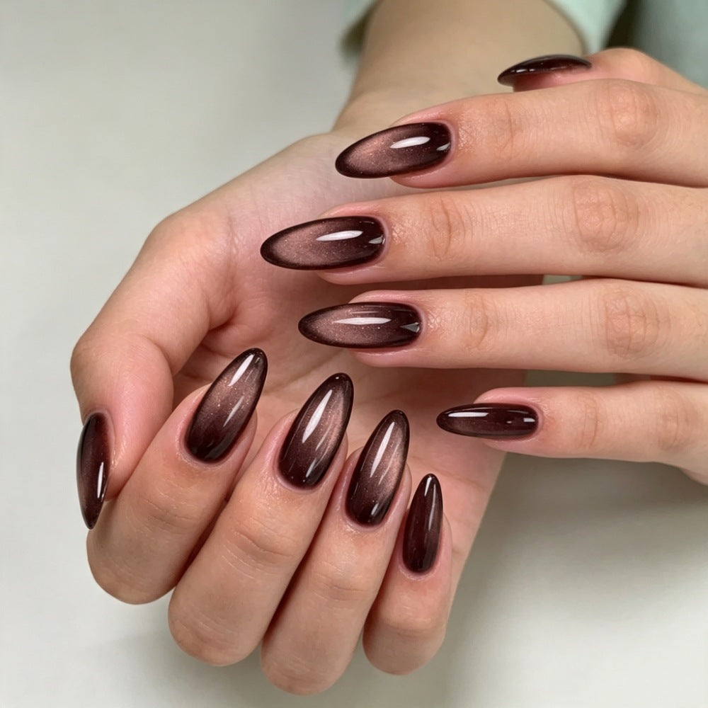 Stylish Ombre Effect Artificial Nails Kalsten