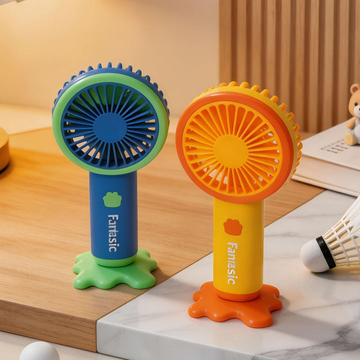 Women's portable handheld fan with splashy animal design Kalsten