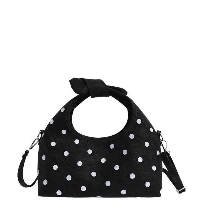 Charming Polka Dot Handheld Tote