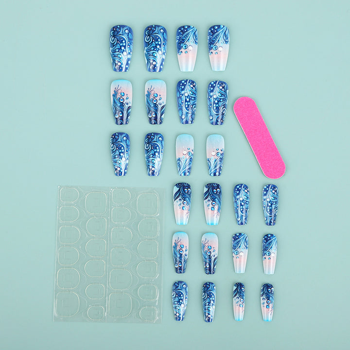 Artificial nails in elegant water design Kalsten