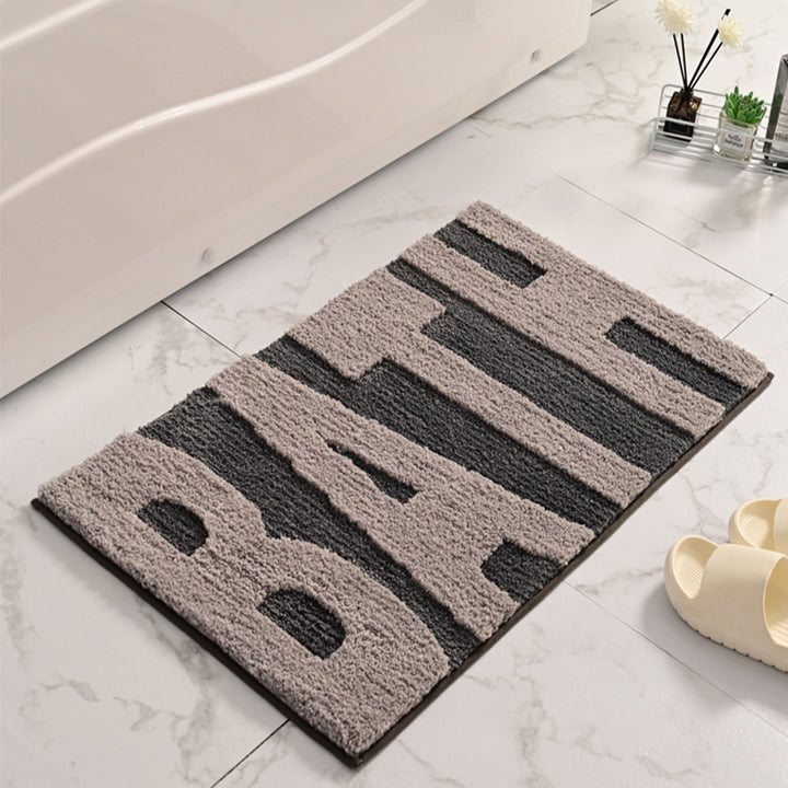 Modern Abstract Bath Mat Kalsten