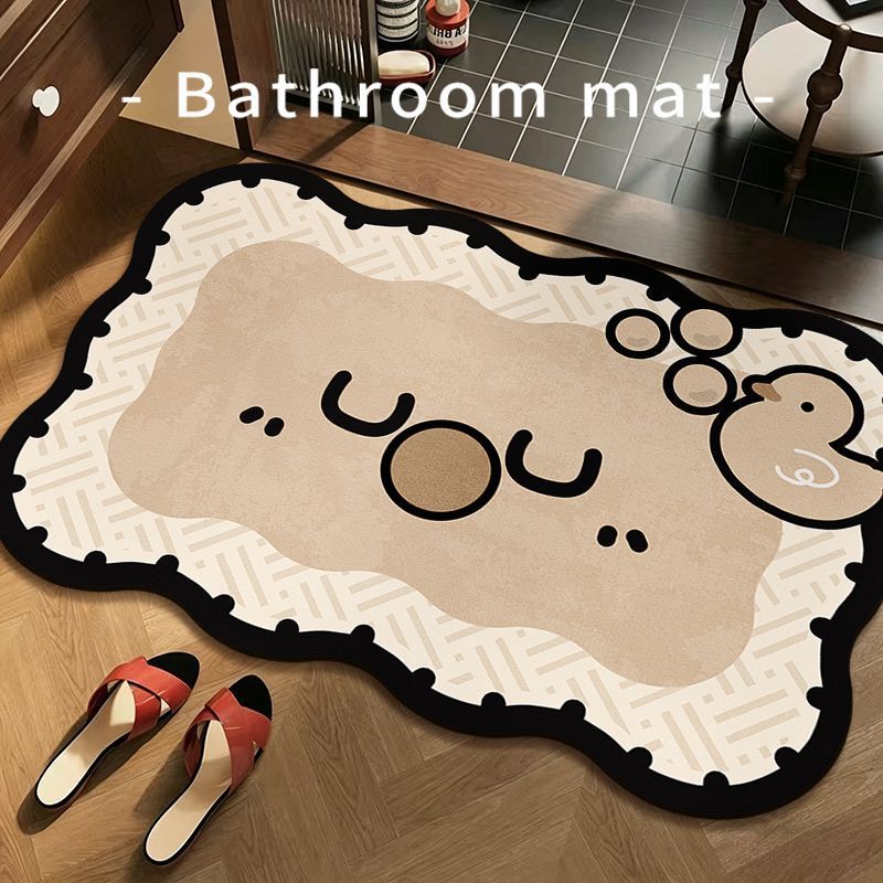 Funny Frog Bathroom Mat