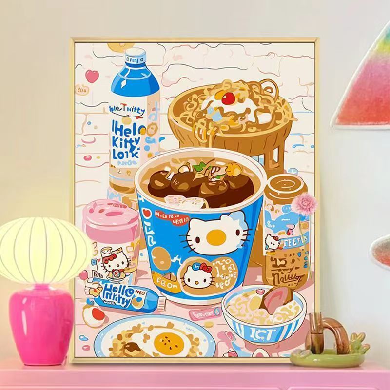 Cute Bakery-Themed Wall Art Print Kalsten