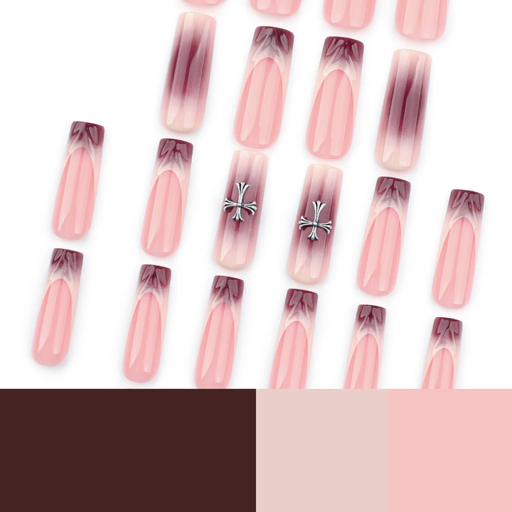 Artful Gel Nails in Glamour Style Kalsten