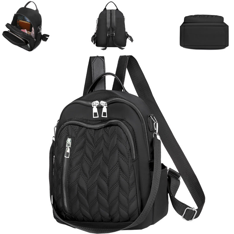 Women's Quilted Backpack Purse Kalsten